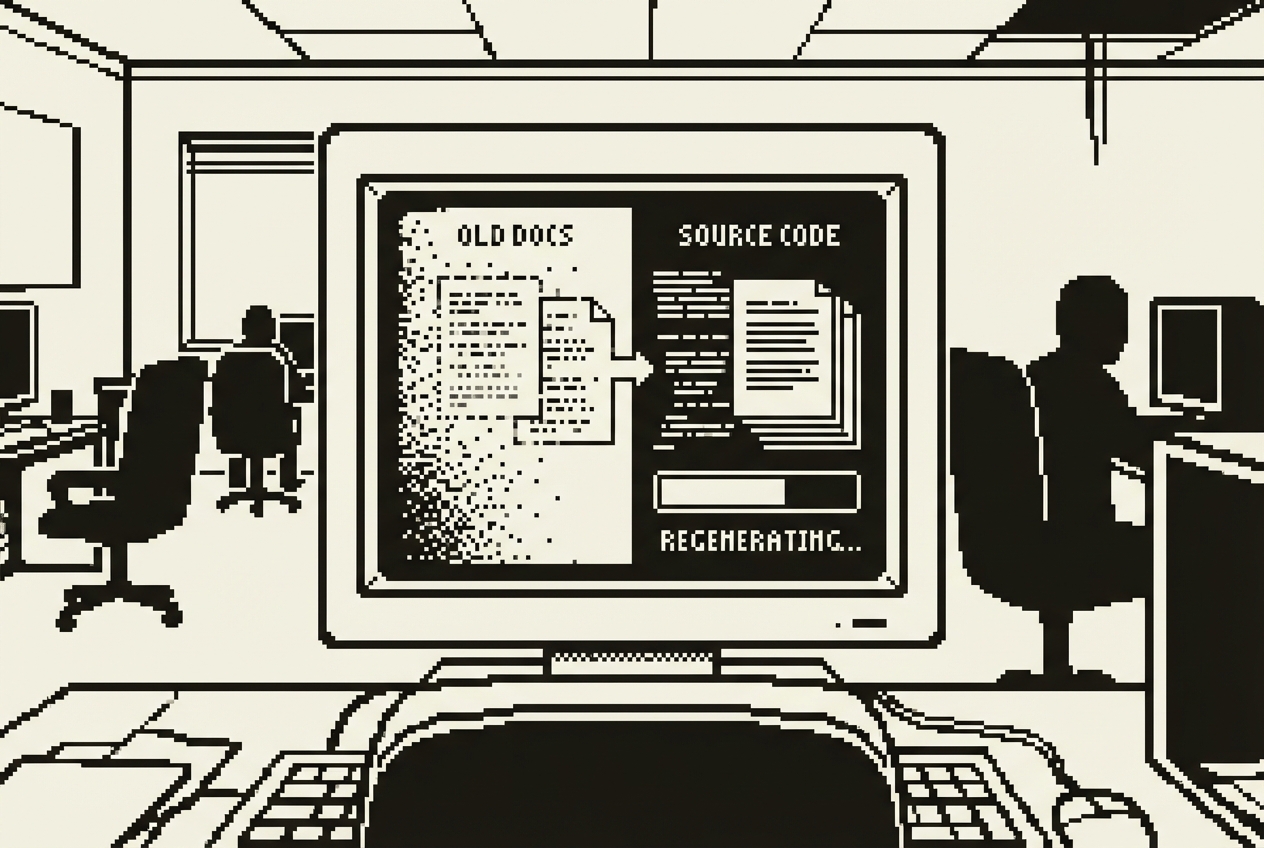 Stale API documentation being regenerated directly from the codebase